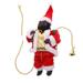 Decorative Santa Doll Tabletop 5 Pieces Claus Christmas Electric Decorations Home Ornament Lovely Dolls Music Child Elder