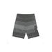 Billabong Board Shorts: Gray Print Bottoms - Kids Boy's Size 20 - Dark Wash