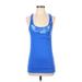 Lululemon Athletica Active Tank Top: Blue Activewear - Women's Size 4