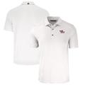 Men's Cutter & Buck White Arkansas State Red Wolves Big Tall Forge Eco Stretch Recycled Polo