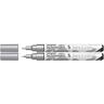 Schneider Lackmarker Paint-It 060/Paint-It 061, 0,8 mm und 2 mm, chrome metallic, 2er Karton-Etui