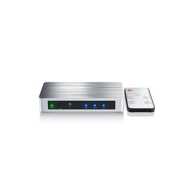 Primewire 3-Port 4k UHD HDMI Switch mit Fernbedienung & Netzteil 3x HDMI IN / 1x HDMI OUT Image