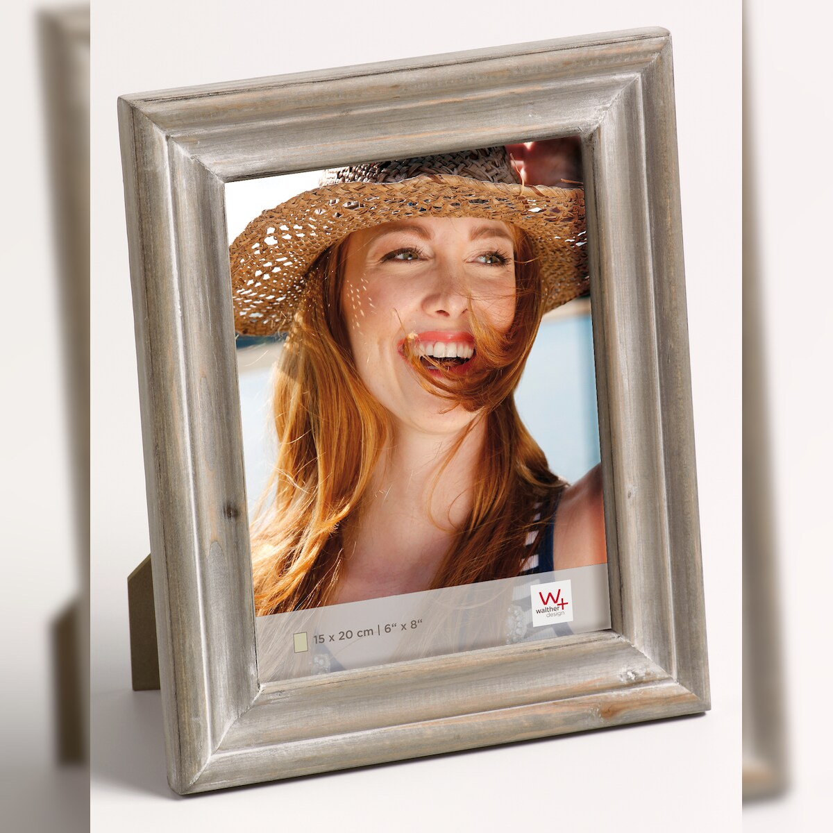 walther + design Dijon Portraitrahmen, braun, 15 x 20 cm Image