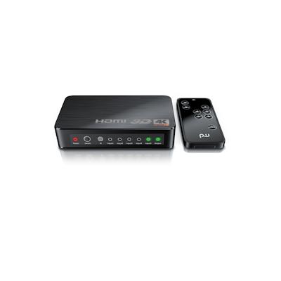 Primewire Ultra HD 4k 5-Port HDMI Umschalter inkl. Fernbedienung 5x HDMI IN / 1x HDMI OUT Image