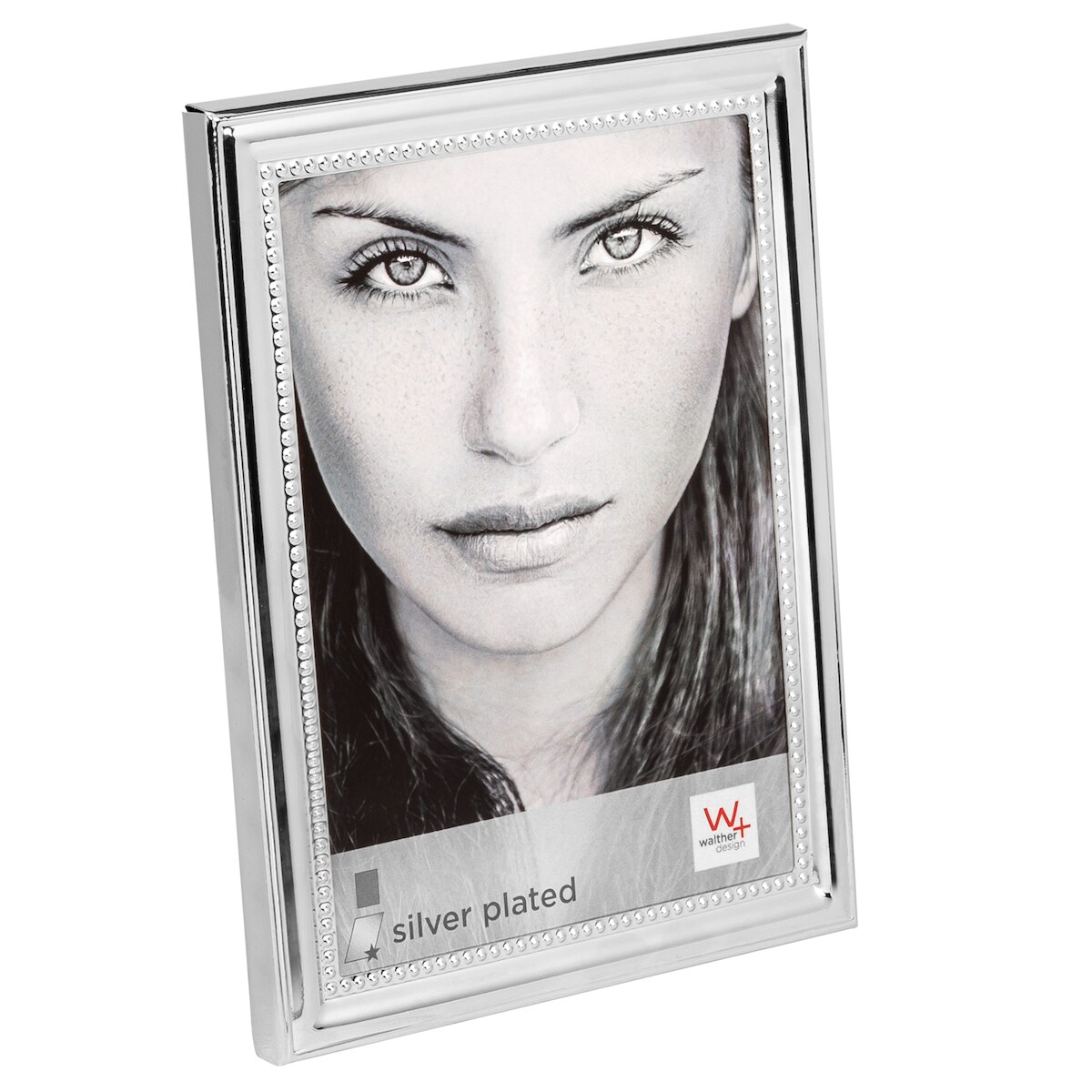 walther + design Elodie Portraitrahmen, silber, 13 x 18 cm Image