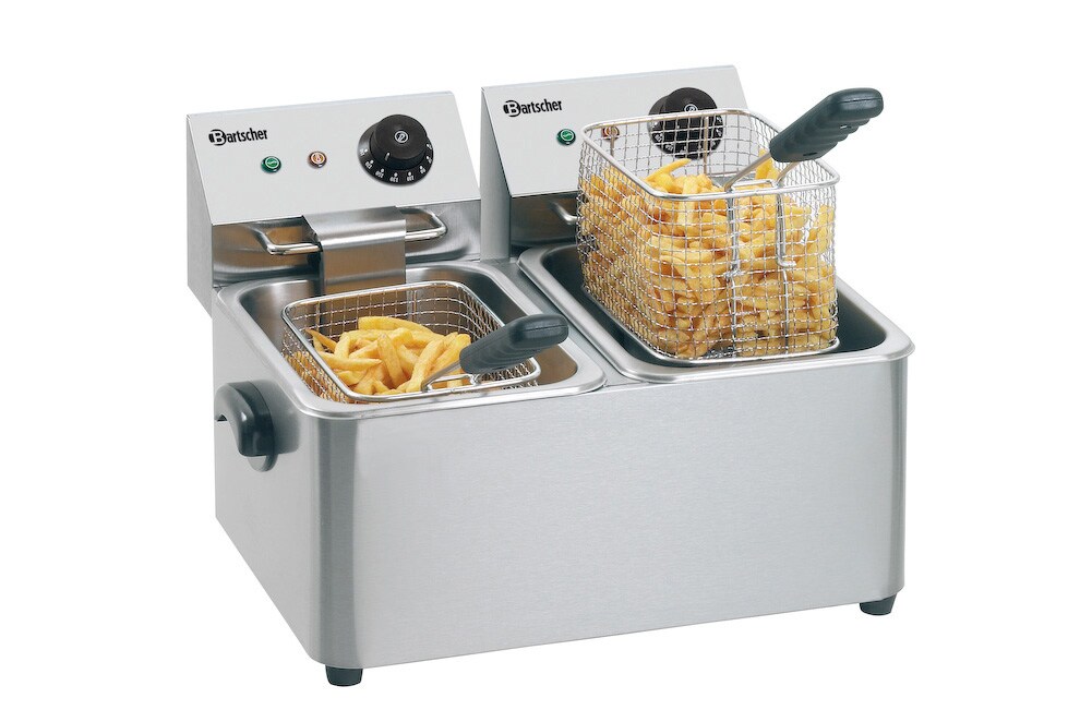 Bartscher Elektro-Doppel-Fritteuse SNACK II - A162402E Image