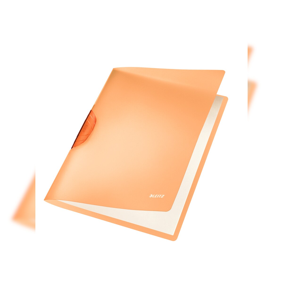 LEITZ Klemmmappe ColorClip Rainbow, A4, PP, orange Image