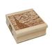 Starry Night Van Gogh Painting Square Rubber Stamp Stamping Scrapbooking Crafting - Medium 1.75in