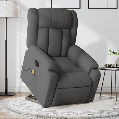 vidaXL Stand up Massage Recliner Chair multi colors Fabric