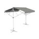 5m Free Standing Silver Awning