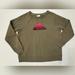 Columbia Tops | Columbia Hart Mountain Crew Gradient Peak Sweatshirt - L | Color: Green/Pink/Purple/Tan | Size: L