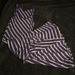 Ralph Lauren Dresses | Great Condition Long, Flowy Striped Ralph Lauren Dress In Size Xs | Color: Purple/White | Size: Xs