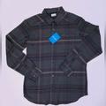 Columbia Shirts | Columbia Men's Cornell Woods Flannel Long Sleeve Shirt Stone Plaid Medium | Color: Blue/Gray | Size: M