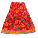 Anthropologie Skirts | Anthropologie Maison D' Amelie Paris Skirt Womans M Linen Boho Tiered Midi Skirt | Color: Orange | Size: M