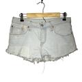 Levi's Shorts | Levi's 501 Ct Cut Off Shorts Womens Size 26 Button Fly Light Wash | Color: Blue | Size: 28