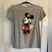 Disney Tops | Disney Minnie Mouse Sweet Pose T Shirt; Size: Medium | Color: Gray/Red | Size: M