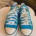 Converse Shoes | Converse Chuck Taylor All Star Ox Low Top Canvas Blue Men Size 9 Sneakers | Color: Blue/White | Size: 9