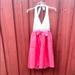 Kate Spade Dresses | Kate Spade Pink & Tan Silk Cocktail Dress | Color: Pink/Tan | Size: 8