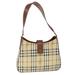 Burberry Bags | Burberry Nova Check Shoulder Bag Pvc Leather Beige Auth 61009 | Color: Cream | Size: Os