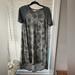 Lularoe Dresses | Lularoe Dress Floral Print | Color: Gray | Size: Xs