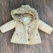 Zara Jackets & Coats | 18/24 Tan Zara Jacket With Removable Fur Trim | Color: Tan | Size: 24mb