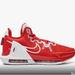 Nike Shoes | Boys Nike Lebron Witness Boys Size 4.5 | Color: Red/White | Size: 4.5b