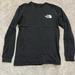 The North Face Shirts | Black North Face Long Sleeve Tee Shirt | Color: Black/White | Size: M