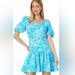 Lilly Pulitzer Dresses | Lilly Pullitzer Blue Mini Dress | Color: Blue | Size: 0