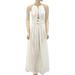 Free People Dresses | Free People Endless Summer Beach Halter Maxi Long Dress Cutout Ivory S | Color: White | Size: S