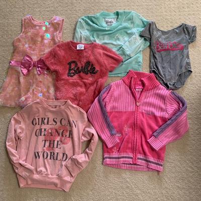 Zara Matching Sets | Barbie Girls Clothing Lot | Color: Gray/Pink | Size: Xsg