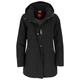 Wellensteyn Parka "Tarent" Damen BLACK/BLACK, Gr. L, Polyester, Stilvoller mit Taillenzug und Wetterschutz