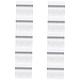 FRCOLOR 120 Pcs Eyeliner Pencil Makeup Tool White Highlighter Pen Makeup Delineador De Duracion White Eye Pencil Gel Eyeliner Lying Silkworm Pen Liquid Wooden Pole Whitening Makeup Pen