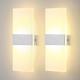 Lightsjoy 2 Pieces LED Wall Lamp