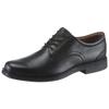 Schnürschuh CLARKS "Aldric Lace", Herren, Gr. 41, schwarz, Leder, elegant, Schuhe, mit weicher Lederinnensohle, Freizeitschuh, Halbschuh, Schnürschuh