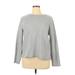 Ann Taylor LOFT Pullover Sweater: Gray Tops - Women's Size X-Large