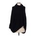 Romeo & Juliet Couture Pullover Sweater: Black Tops - Women's Size Small