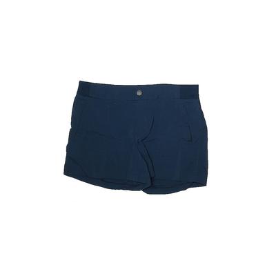 Athleta Athletic Shorts: Blue Solid Activewear - Women's Size 10