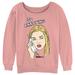 Women's Mad Engine Pink Mean Girls So Annoying Sketch Graphic Sweatshirt