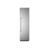 Bertazzoni 24" 13 Cubic Feet Built-in Refrigerator, Stainless Steel in Black/Gray/White | 84 H x 24 W x 25 D in | Wayfair REF24RCPIXR23