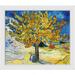 Overstock Art The Mulberry Tree Framed On Canvas by Vincent Van Gogh Painting Canvas | 24 H x 28 W x 2 D in | Wayfair VG551-FR-26240920X24