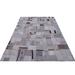 Blue 63" x 91" L Area Rug - Lofy Teselya Rectangle 5'3" X 7'7" Area Rug 91.0 x 63.0 x 0.4 in gray/whiteWool | 63" W X 91" L | Wayfair