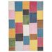 Multicolor 63" x 91" L Area Rug - Lofy Iskece Rectangle 5'3" X 7'7" Area Rug 91.0 x 63.0 x 0.4 in Wool | 63" W X 91" L | Wayfair Lo-8684012176308