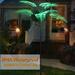 The Holiday Aisle® 7Ft 824 LED Light Up Palm Tree, Metal Artificial Tropical Palm Tree w/ Green Light | Wayfair 9ABC3EF92A814978A0334488F2E8CE2A