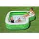 Gartenpool für Kinder 6+ Tropical Paradise 231x51 BESTWAY + aufblasbarer Sitz + Platz für ein Getränk