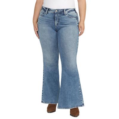 Silver Jeans Women's Suki Flare (Size 27-33) Light...