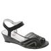 David Tate Annie - Womens 8 Black Sandal W