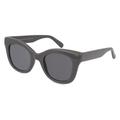 KILIAN KERNER X FIELMANN OU 037 SUN FA Damen-Sonnenbrille Vollrand Butterfly Acetat-Gestell, grau