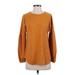 Juicy Couture Pullover Sweater: Orange Tops - Women's Size Small