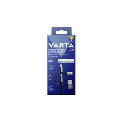 Varta 57937 101 111 Ladegerät für Mobilgeräte Universal Lightning, USB Drinnen