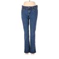 Gap Outlet Jeans - Low Rise Boot Cut Boot Cut: Blue Bottoms - Women's Size 6 - Dark Wash